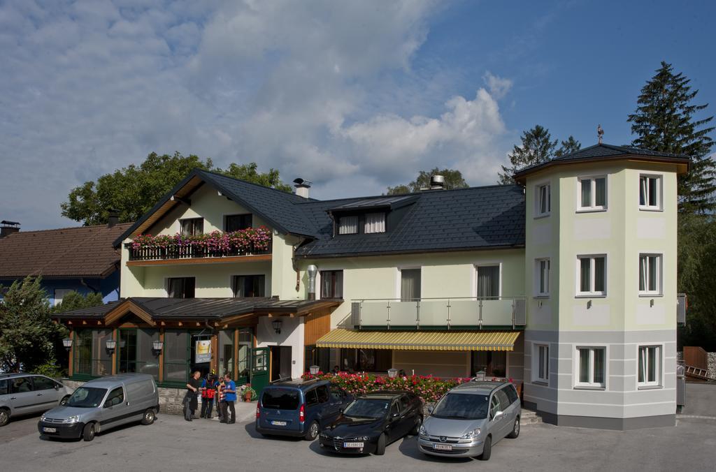 Gasthaus Pension Zur Nixe Steinbach am Attersee Buitenkant foto